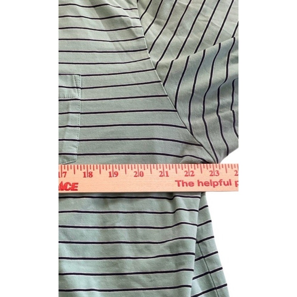 Peter Millar Men's Golf Polo Shirt Size 2XL Blue. Striped Casual Comfort Logo - Picture 3 of 5